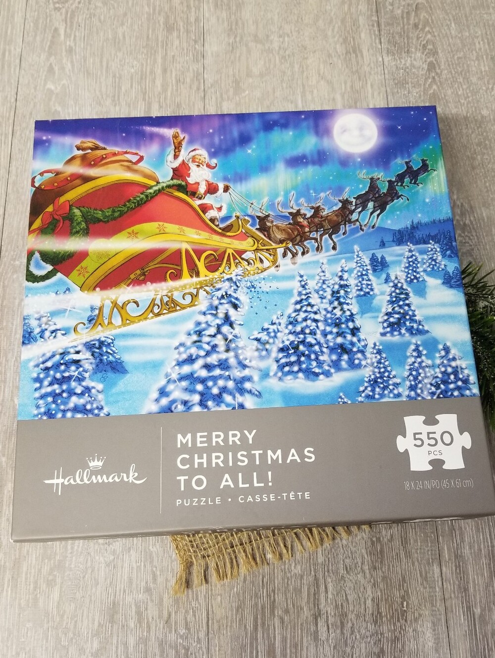 Hallmark "Merry Christmas To All"  Puzzle